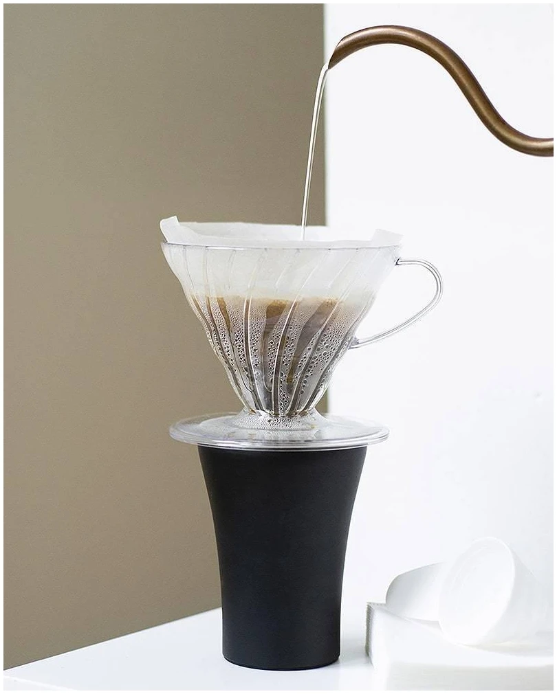 Hario V60 Kaffebrygger Plast 02 - Bilde 2
