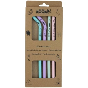 Mummi silikonsugerør 4-pk