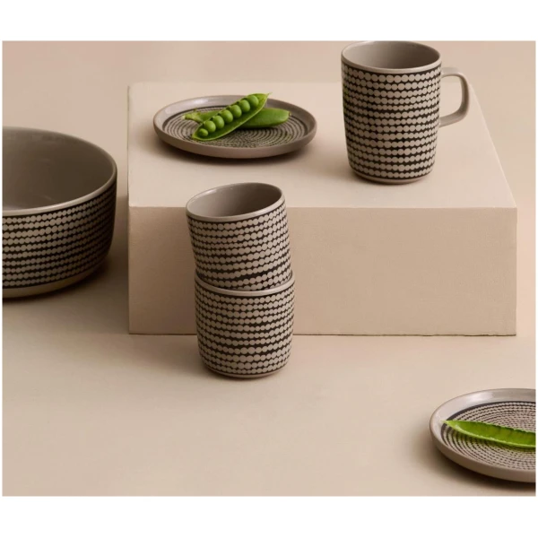 Marimekko fat Ø13,5cm Siirtolapuutarha terra, black - Bilde 2