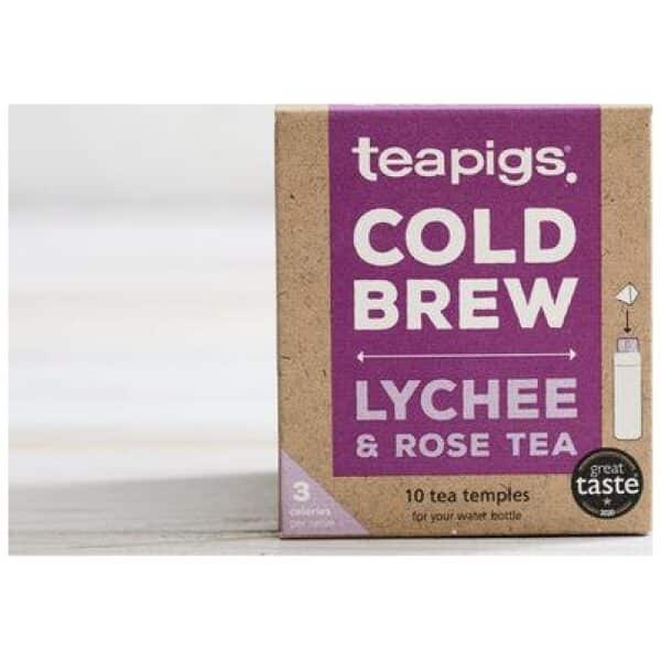 teapigs. Cold Brew Lychee & Rose tea 10 temples
