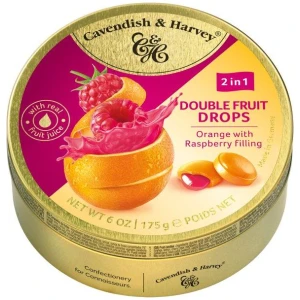 Cavendish & Harvey Orange with Raspberry filling