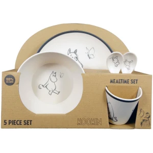 Mummi melaminservise barn Mummitrollet