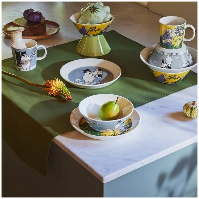 Mummi asjett 19cm Mummipappa grå - Bilde 3