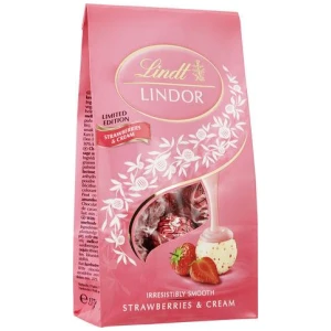Lindt Lindor Strawberry & Cream Bag