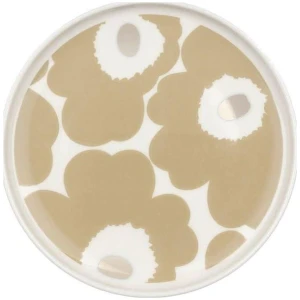 Marimekko tallerken Ø13,5cm Unikko white/beige/silver