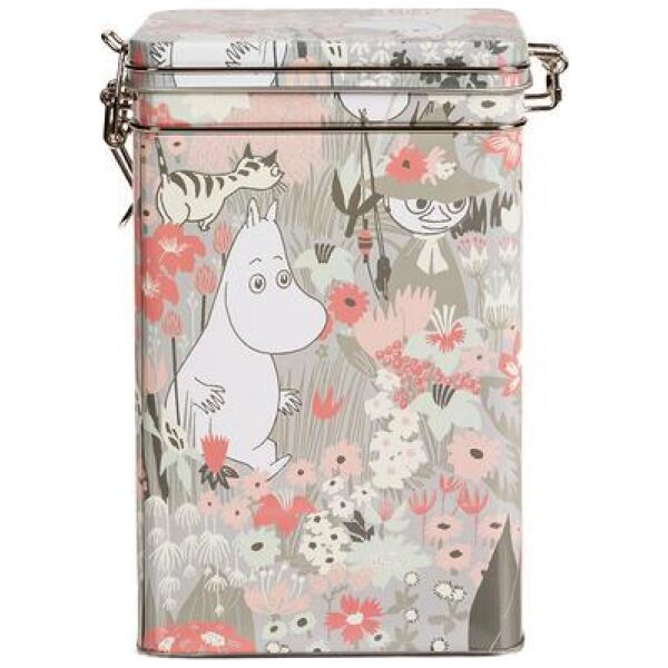 Mummi kaffeboks Smørblomst lys