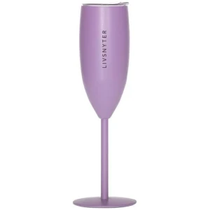 Termo champagneglass Livsnyter - lilla
