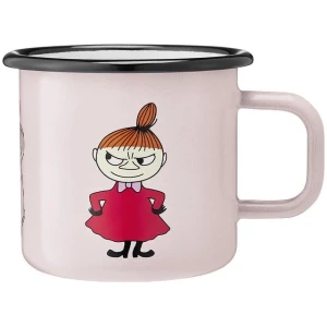 Mummi emaljekopp 0,37L Lille My rosa