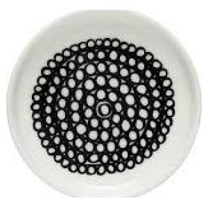 Marimekko fat Ø8,5cm Siirtolapuutarha white, black