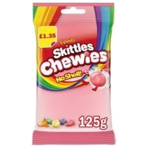 Skittles Chewies Fruits Sweets 125g