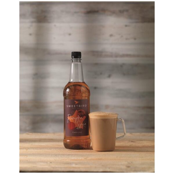 Sweetbird Pumpkin Spice sirup 1L - Bilde 2
