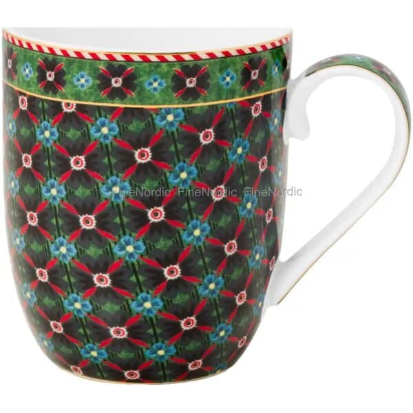 Pip Studio Krus XL 450ml Kløver Grønn