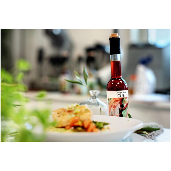 Fru Timian Extra Virgin olivenolje Chili - Bilde 3