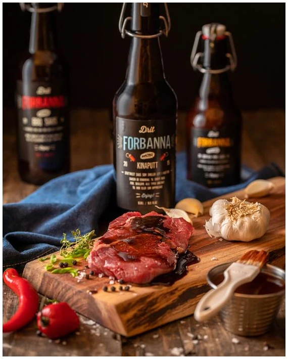 Drit Forbanna Kinaputt BBQ-saus 0,5L - Bilde 3