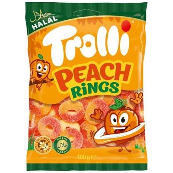 Trolli Peach Rings 100g