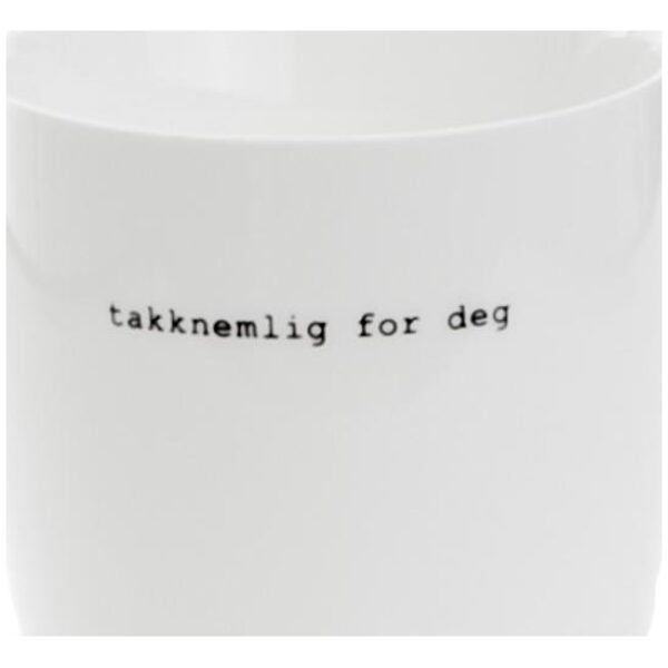 Søgne Krus Takknemmelig For Deg