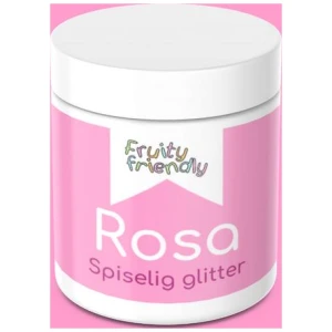 Spiselig Glitter Rosa