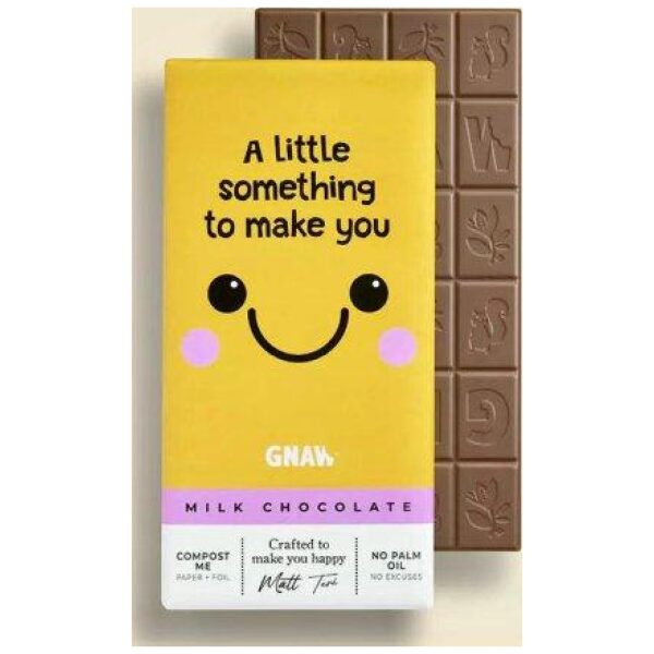 Gnaw Milk Chocolate 80g - Bilde 2