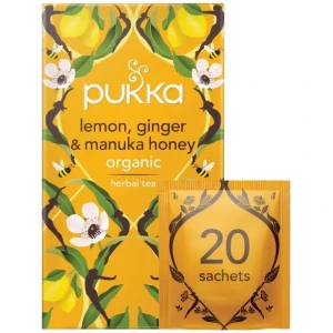 Pukka Lemon, Ginger & Manuka Honey organic