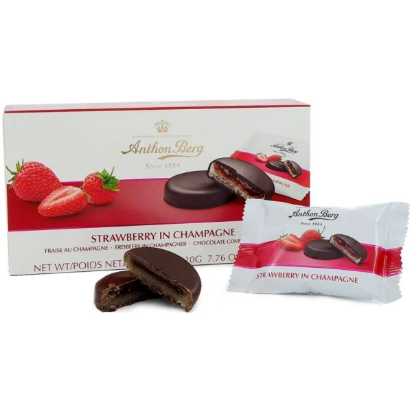 Anthon Berg Strawberry in Champagne 220g