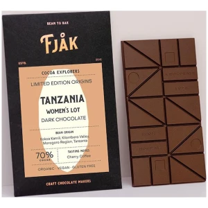 Fjåk Mørk Sjokolade 70% Tanzania
