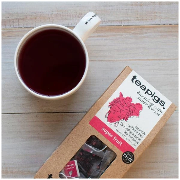 teapigs. Super Fruit 15 temples - Bilde 2