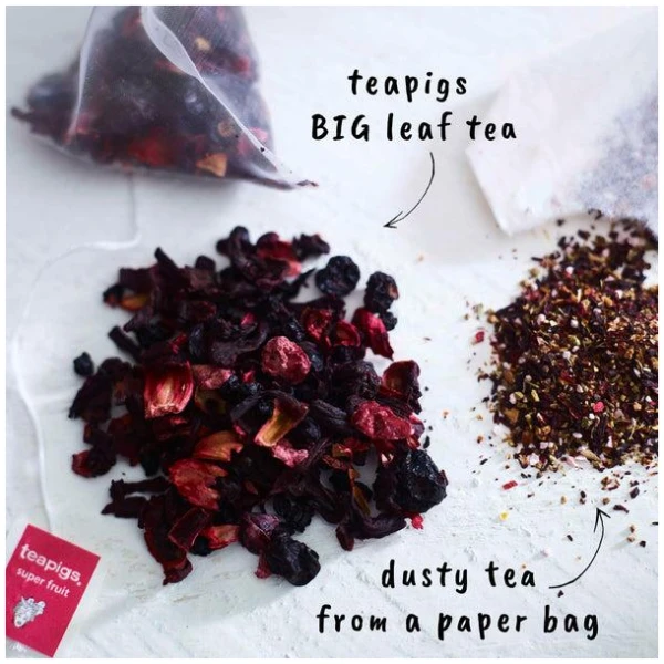 teapigs. Super Fruit 15 temples - Bilde 3