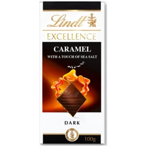 Lindt Excellence Dark Caramel & Sea Salt