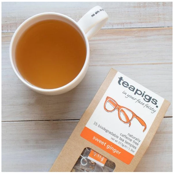 teapigs. Sweet Ginger 50 temples - Bilde 2