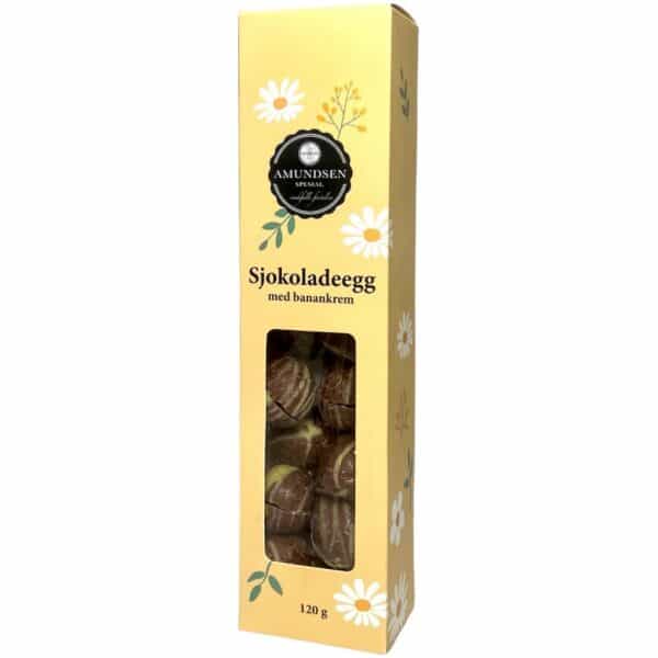 Amundsen Spesial Sjokoladeegg med banankrem