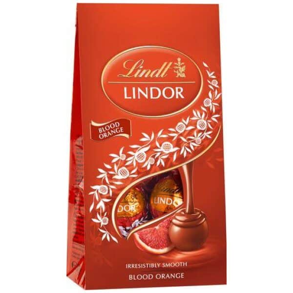Lindt Lindor Blood Orange Bag