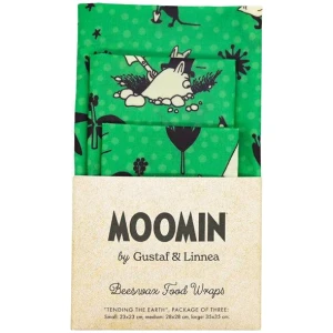 Mummi Beeswax Food Wraps Green