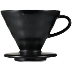 Hario V60 Kaffebrygger Glass 02 Matt Sort