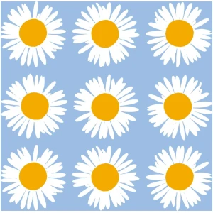 Marimekko Servietter Lunsj Auringonkukka Blue