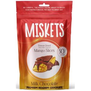 Miskets Frysetørket Mango og Melkesjokolade
