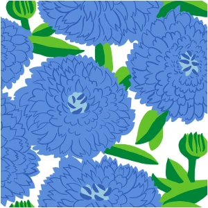 Marimekko Servietter Lunsj Primavera Blue