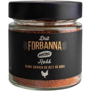 Drit Forbanna Røbb Kylling Glass 100g