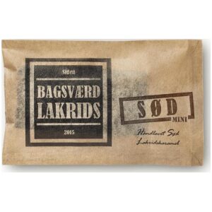 Bagsværd Lakrids Lakrisplate Liten - Søt 40g
