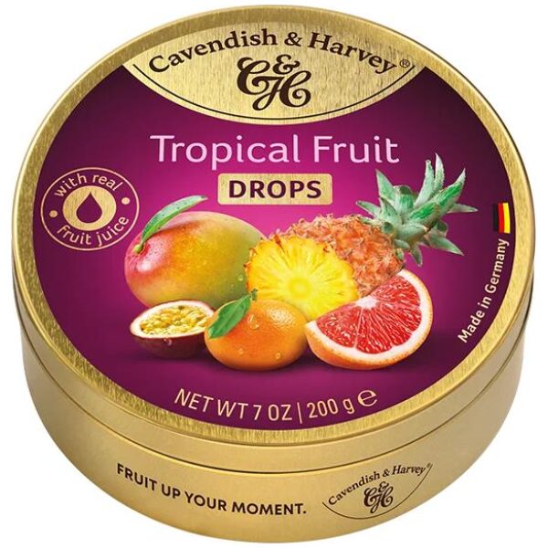 Cavendish & Harvey Filled Tropical Fruit Drops