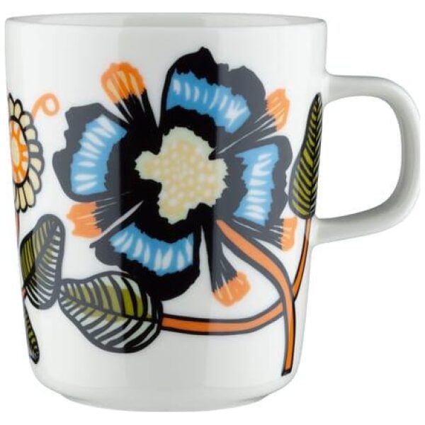 Marimekko Krus Tiara - 2,5 dl white/multiple colors