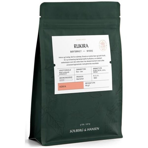 Rukira Nyeri, Kenya bærtørket