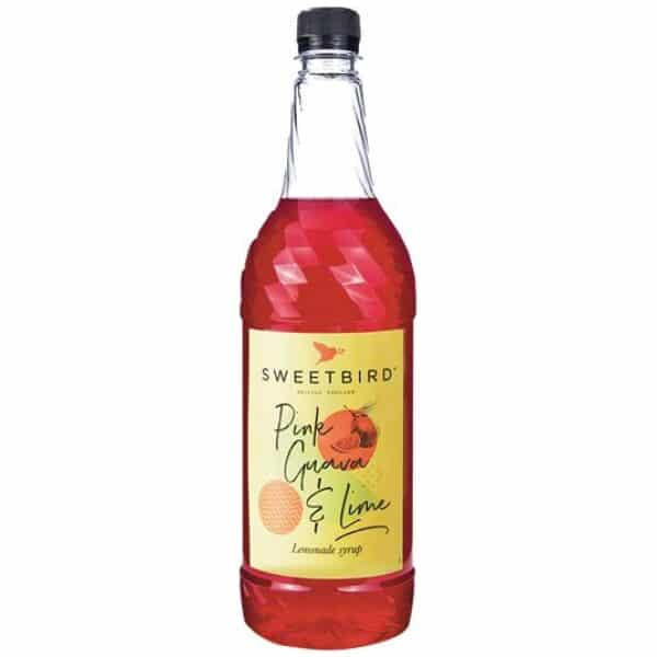 Sweetbird Pink Guava & Lime Lemonade Sirup 1L