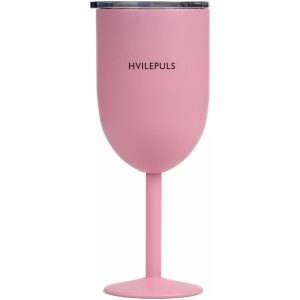 Termo-vinglass Hvilepuls Lys rosa