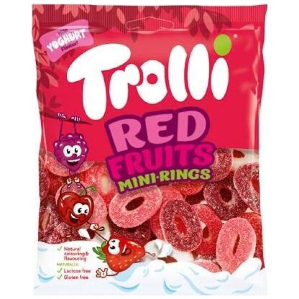 Trolli Red Fruits Mini-Rings 100g