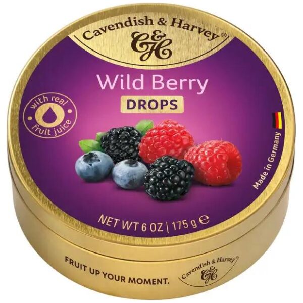 Cavendish & Harvey Filled Wild Berry Drops