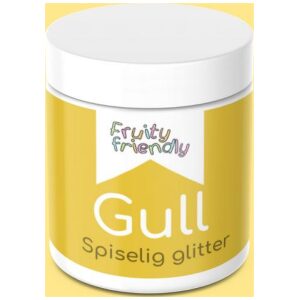 Spiselig Glitter Gull