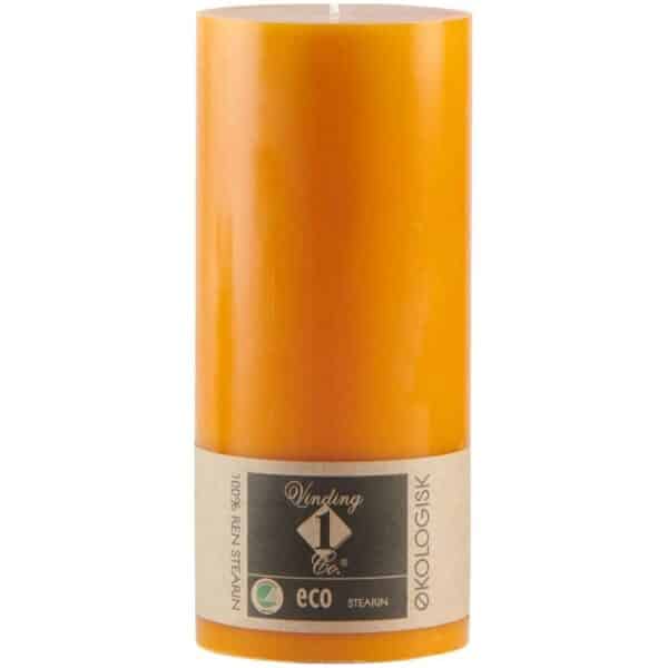 ECO 100% stearinlys 7x10cm karry