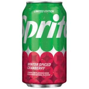 Sprite Winter Spiced Cranberry 355ml