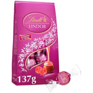 Lindt Lindor Raspberry & Cream Bag