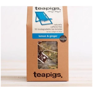 teapigs. Lemon & Ginger 50 temples